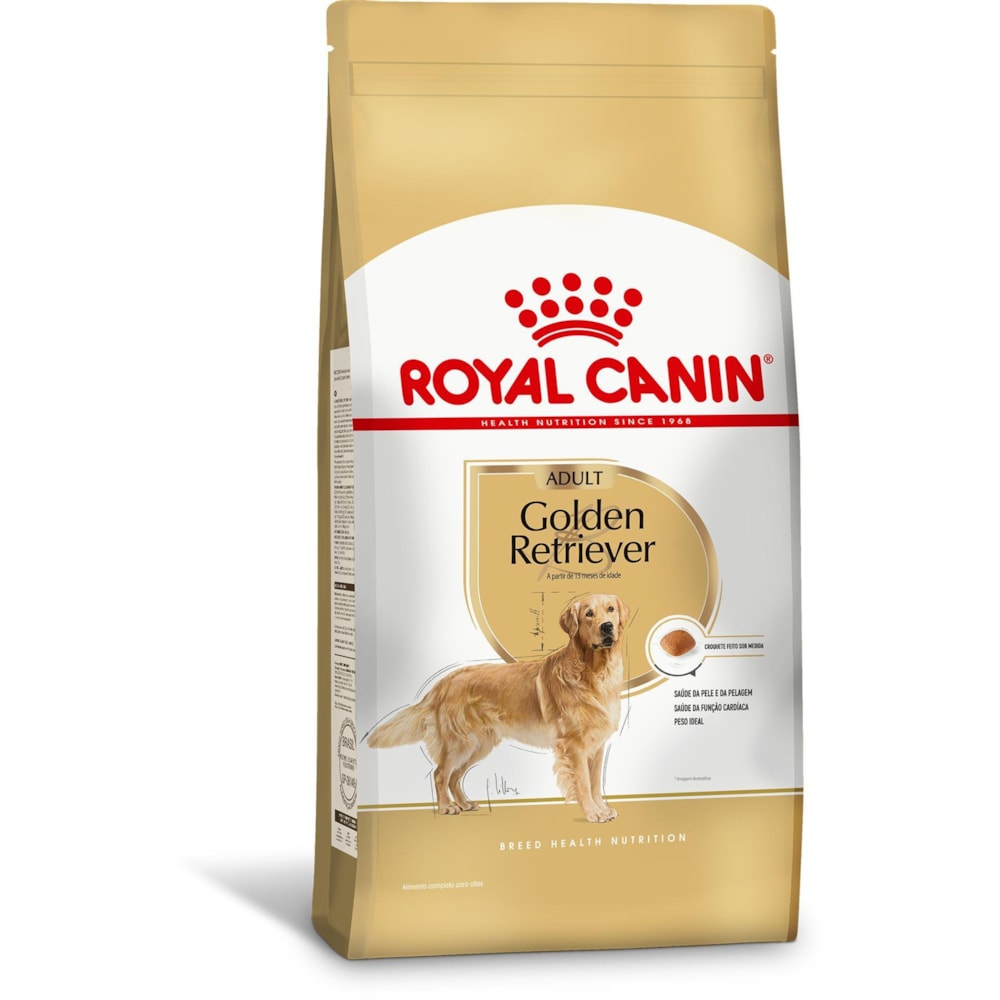 Ração Royal Canin Golden Retrivier Adultos 10KG