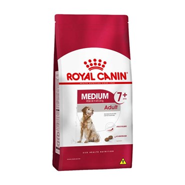 Ração Royal Canin Medium Adult 7+ para Cães a Partir de 7 Anos