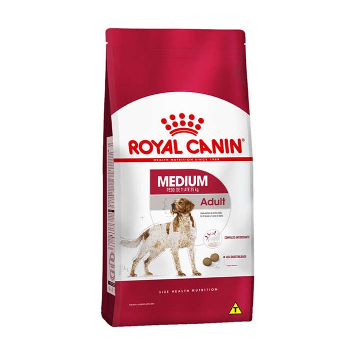 Ração Royal Canin Medium Adult Cães Porte Médio 15,0 kg