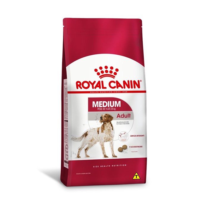 Ração Royal Canin Medium Adult Cães Porte Médio 2,5 KG