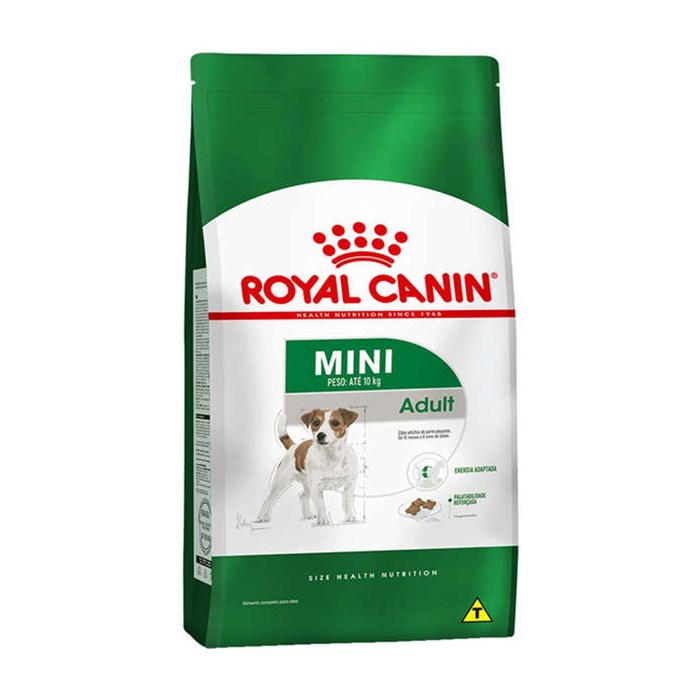 Ração Royal Canin Mini Adult Cães Adultos Pequeno Porte 2,5 KG
