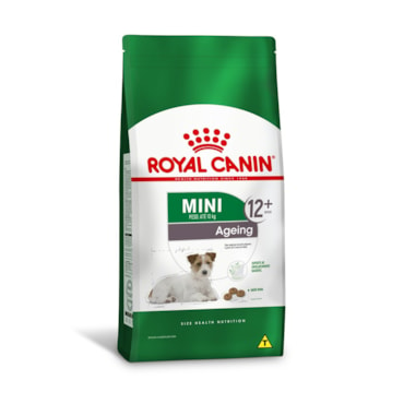 Ração Royal Canin Mini Ageing 12+ Cães Raças Pequenas a Partir 12 Anos 2,5 KG