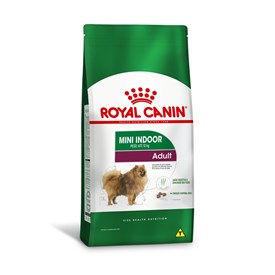 Ração Royal Canin Mini Indoor Adult Cães 10 Meses a 8 Anos Ambientes Internos 2,5 KG
