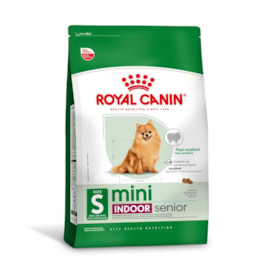 Ração Royal Canin Mini Indoor Sênior à Partir 8 Anos 2,5 KG