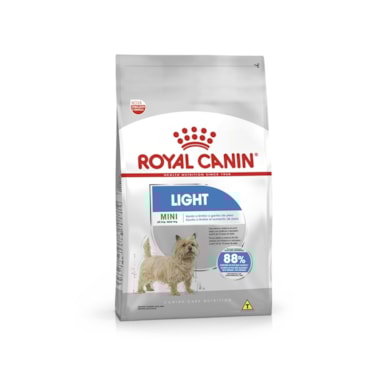 Ração Royal Canin Mini Light Cães Adultos Cães com Tendência à Obesida 2,5 KG