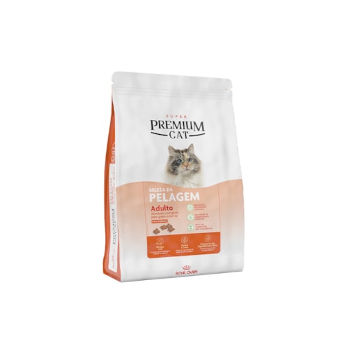 Ração Royal Canin Premium Cat Beleza da Pelagem 7,5kg