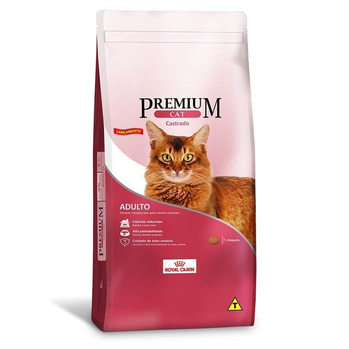 Ração Royal Canin Premium Cat Gatos Castrados 10,1 kg