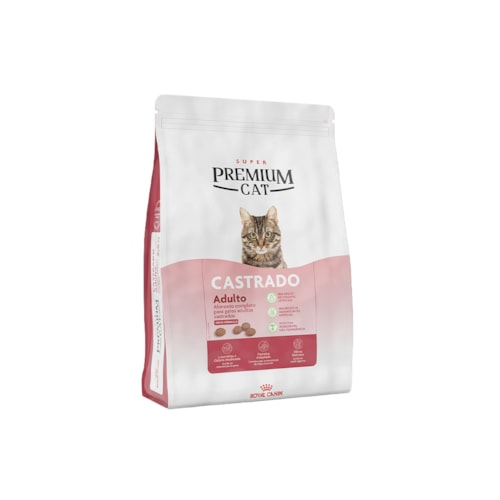Ração Royal Canin Premium Cat Gatos Castrados 2,5 kg
