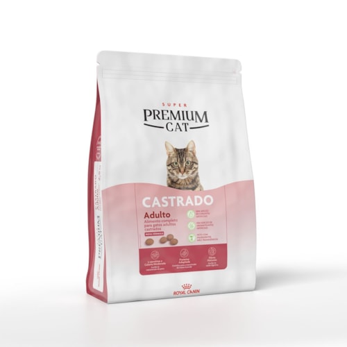 Ração Royal Canin Premium Cat Gatos Castrados 2,5 kg