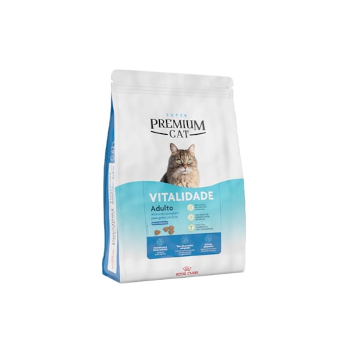 Ração Royal Canin Premium Cat Vitalidade Gatos Adultos 2,5kg