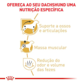 Ração Royal Canin Raças Dachshund Adulto 2,5 KG - imagem adicional