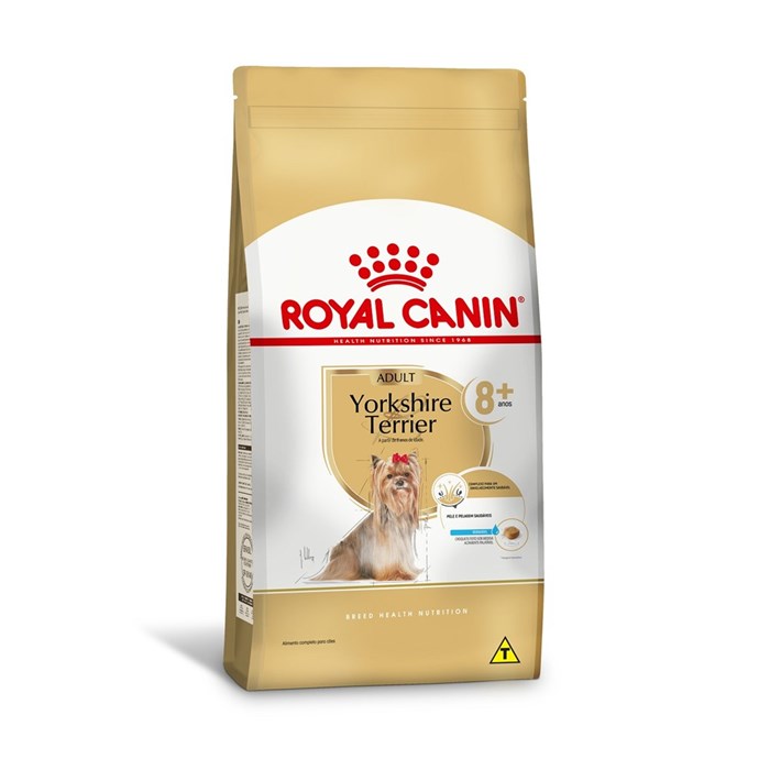 Ração Royal Canin Raças Específicas YorkShire Terrier 8+ Adulto 2,5kg
