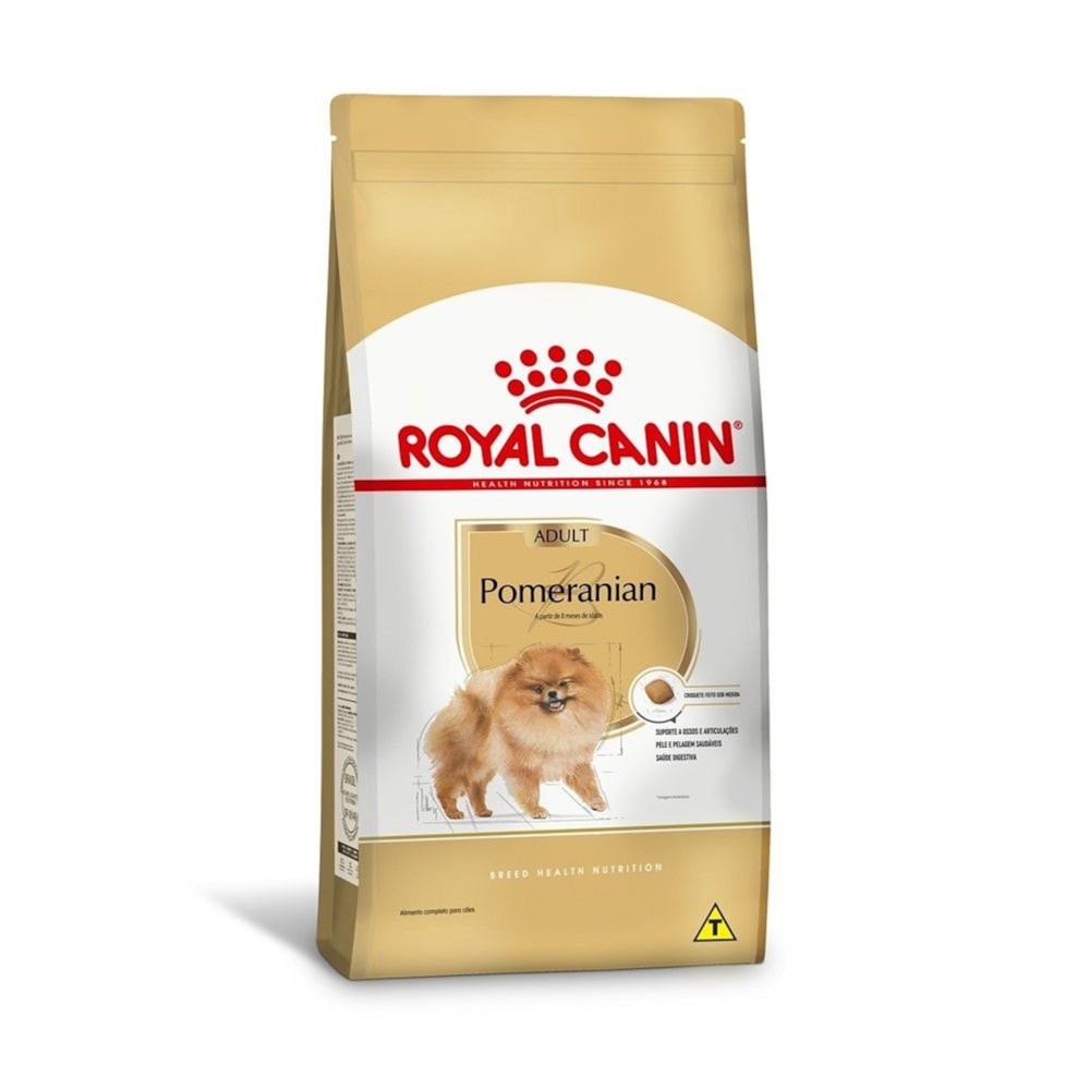 Ração Royal Canin Raças Pomeranian Adulto 2,5 KG