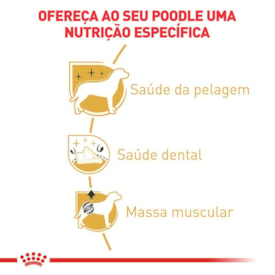 Ração Royal Canin Raças Poodle Adulto 7,5 kg - imagem adicional