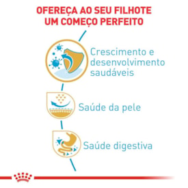 Ração Royal Canin Raças Pug Puppy Filhotes 2,5 KG - imagem adicional
