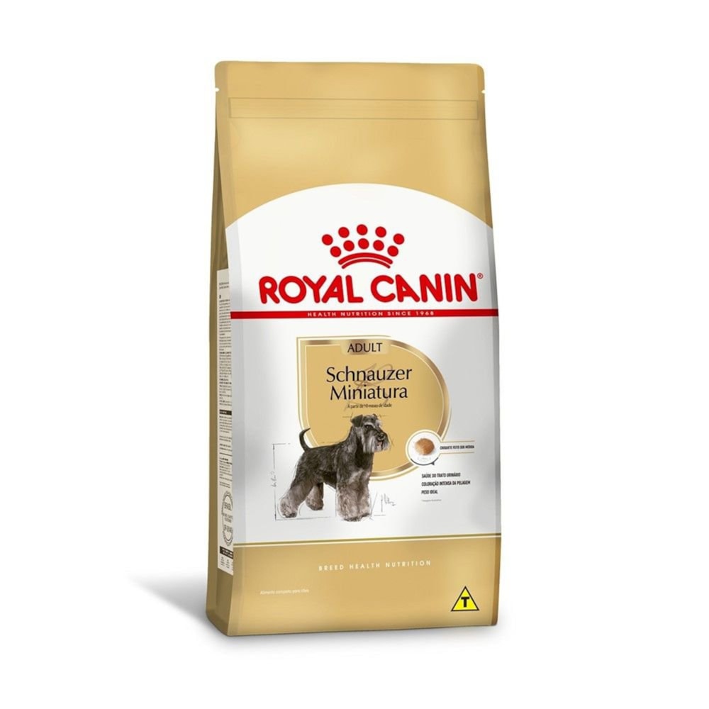 Ração Royal Canin Raças Schnauzer Miniature Adulto 7,5 kg