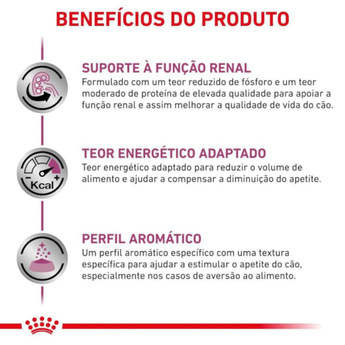 Ração Royal Canin Vet Diet Canine Renal Special Cães 7,5 kg - imagem adicional