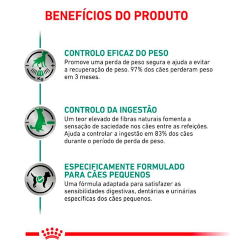Ração Royal Canin Vet Diet Canine Satiety Small Dog 7,5 kg - imagem adicional