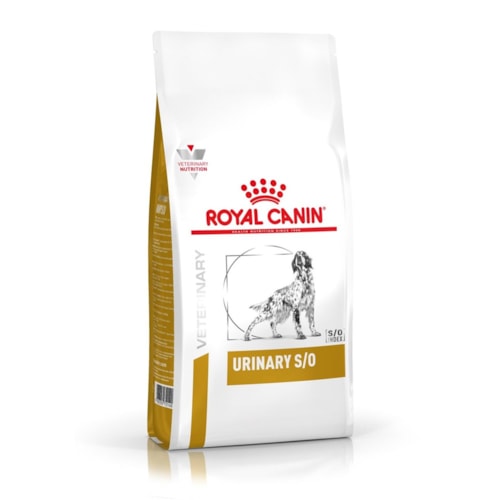 Ração Royal Canin Vet Diet Canine Urinary S/O Auxiliar na Dissolução Cálculos Urinários 10,1 kg