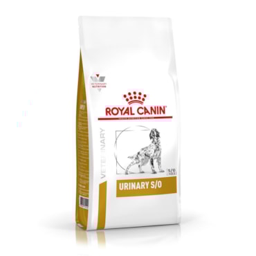 Ração Royal Canin Vet Diet Canine Urinary S/O Auxiliar na Dissolução Cálculos Urinários 2,0 kg
