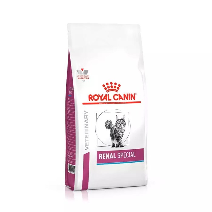 Ração Royal Canin Vet Diet Feline Renal Special Dry Suporte à Função Renal Gatos Adultos 0,5 kg