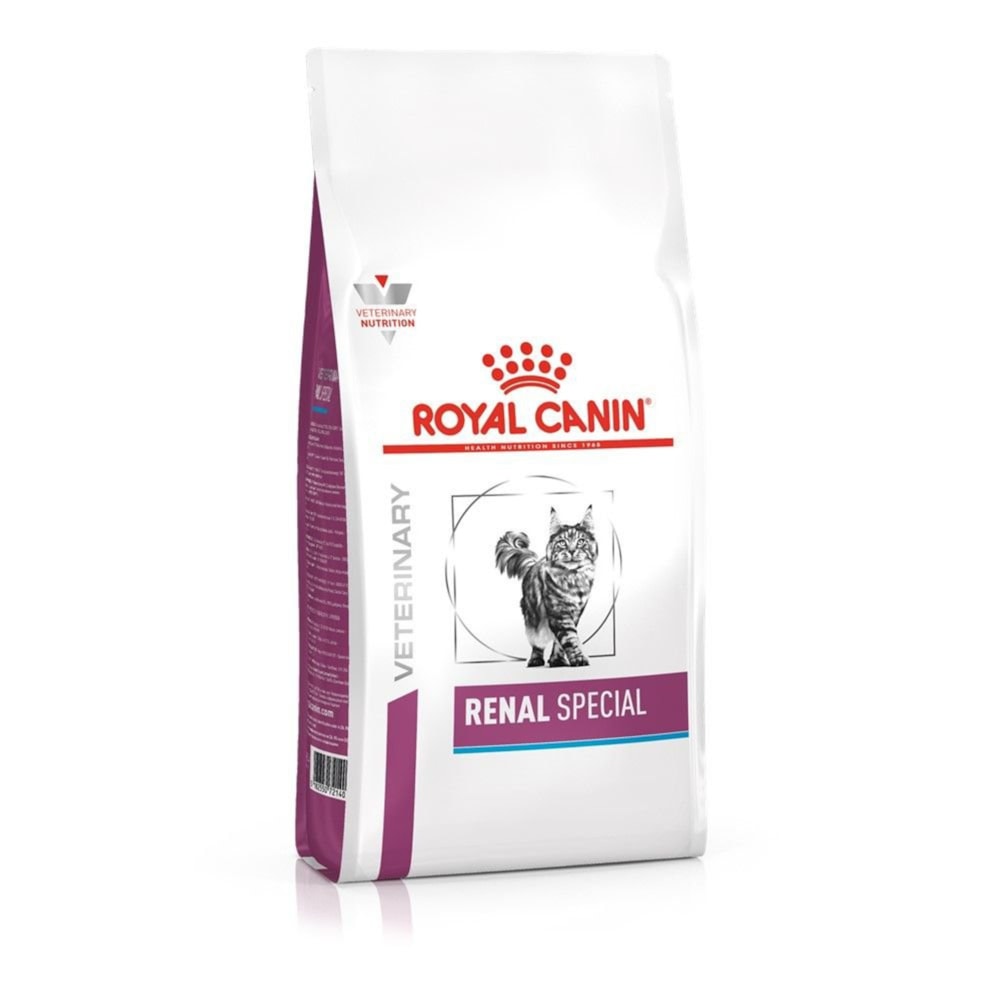 Ração Royal Canin Vet Diet Feline Renal Special Dry Suporte à Função Renal Gatos Adultos 1,5 kg