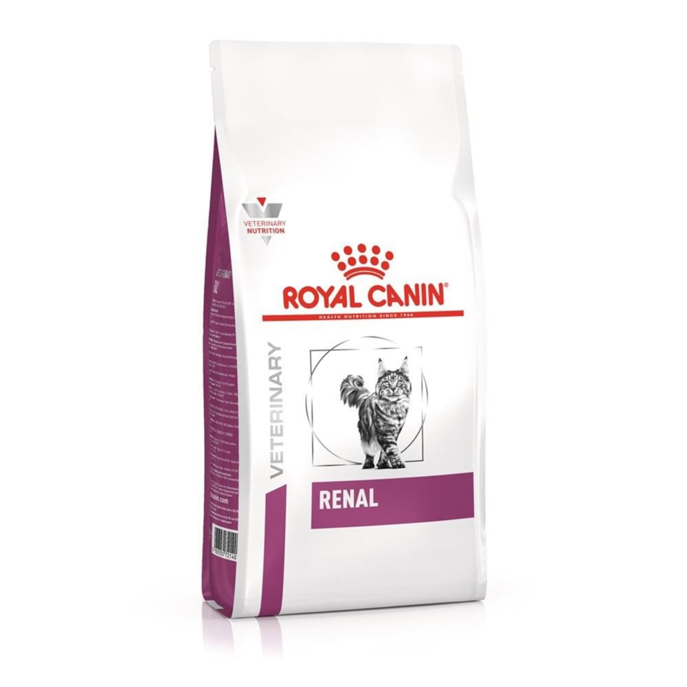 Ração Royal Canin Vet Diet Feline Renal Suporte a Função Renal Gatos Adultos 1,5 kg