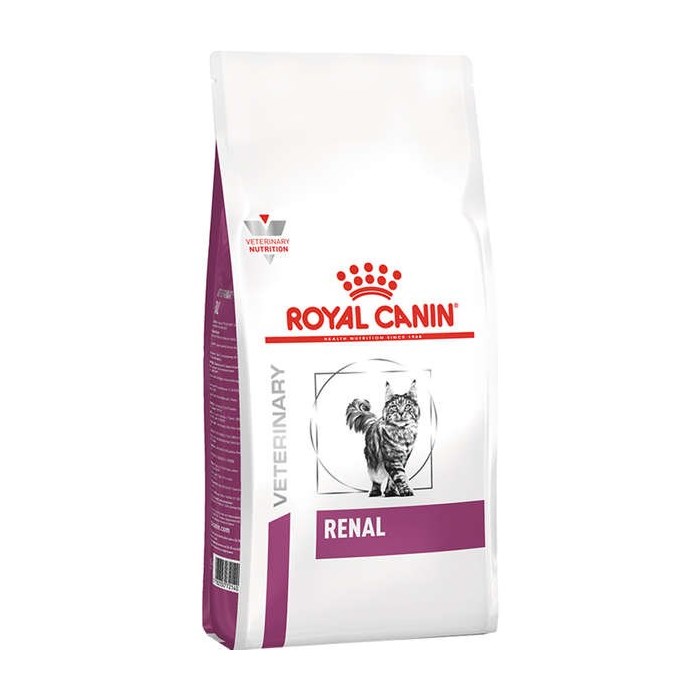 Ração Royal Canin Vet Diet Feline Renal Suporte a Função Renal Gatos Adultos 10,1 kg