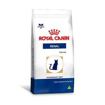 Ração Royal Canin Vet Diet Feline Renal Suporte a Função Renal para Gatos Adultos