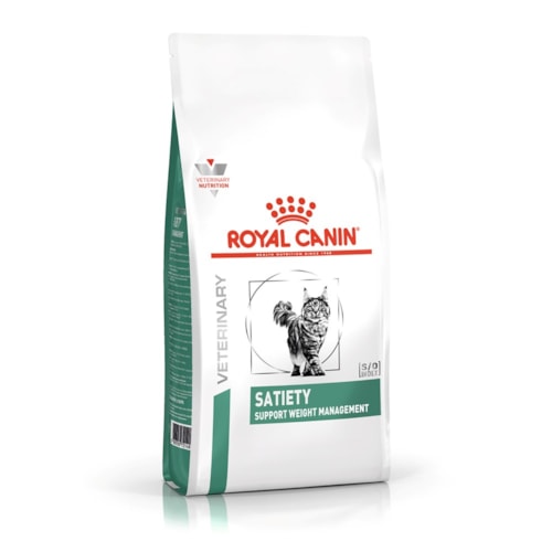 Ração Royal Canin Vet Diet Feline Satiety Auxílio no Controle do Peso Gatos Adultos 4,0 kg
