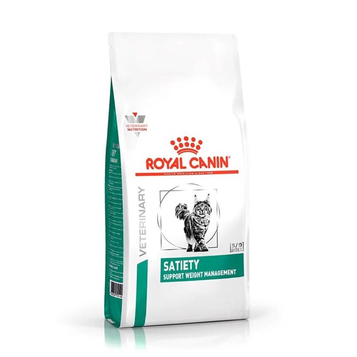 Ração Royal Canin Vet Diet Feline Satiety Auxílio no Controle do Peso Gatos Adultos 4,0 kg