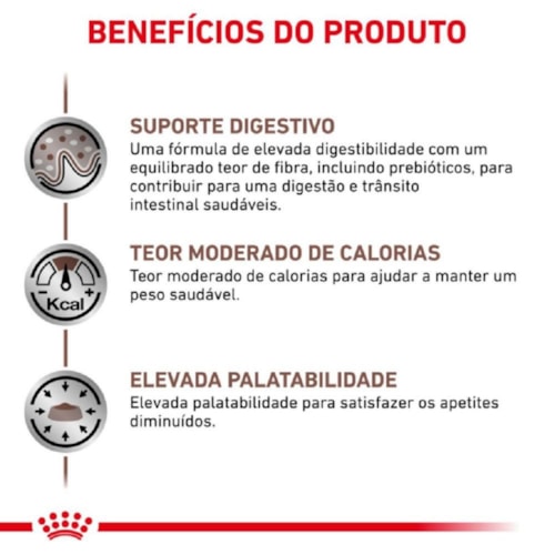 Ração Royal Canin Vet Diet Gastro Intestinal Morate Calorie 2,0 kg - imagem adicional