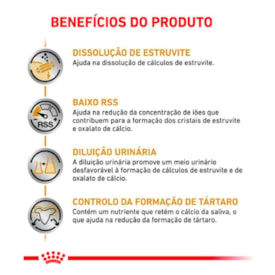 Ração Royal Canin Vet Diet Urinary S/O Small Dog Auxiliar a Dissolução Cálculos Urinários 7,5 kg - imagem adicional