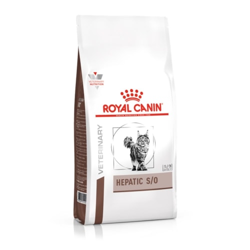 Ração Royal Canin Veterinary Hepatic para Gatos Adultos 1,5kg