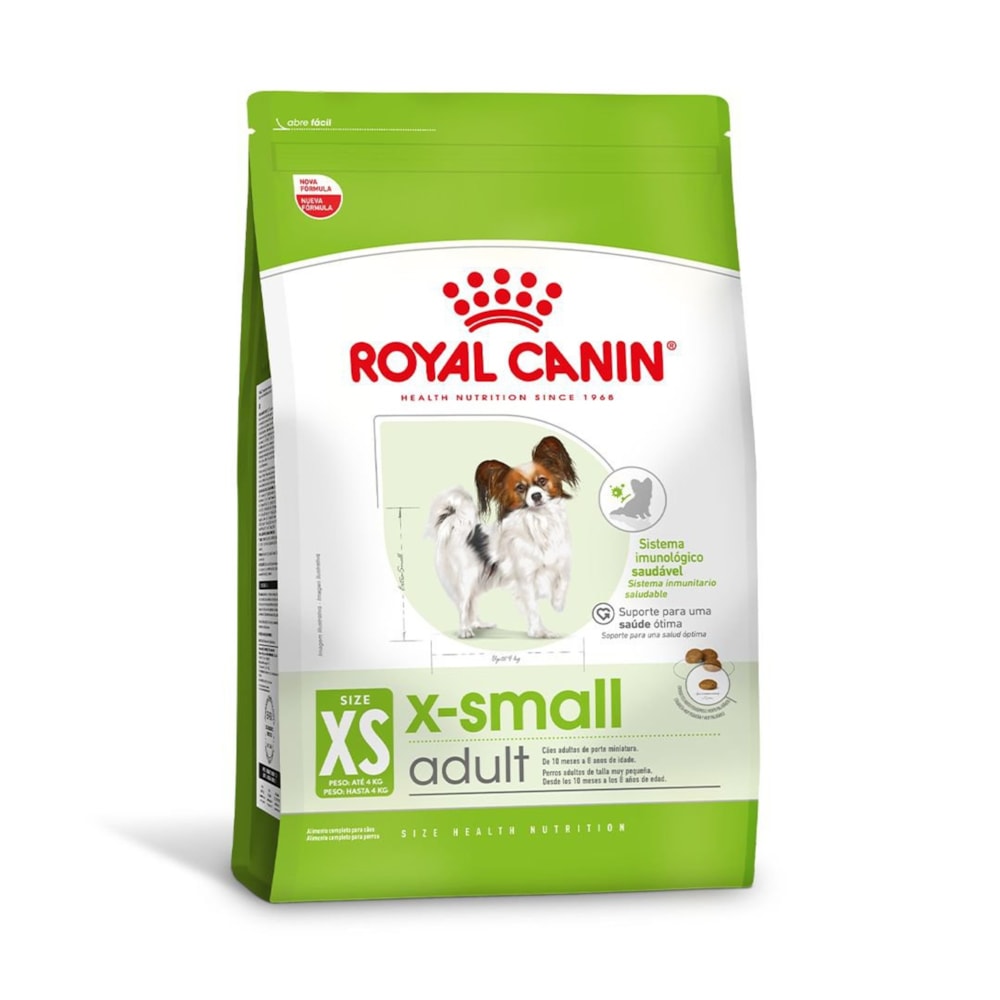 Ração Royal Canin X-Small Adult Cães a Partir 10 Meses 2,5 KG