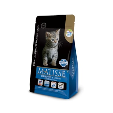 Ração Seca Farmina Matisse para Gatos Filhotes de Todas as Raças Sabor Frango e Arroz 2Kg