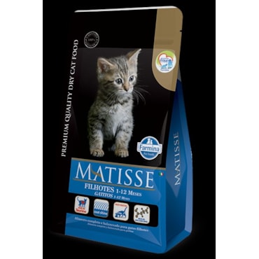 Ração Seca Farmina Matisse para Gatos Filhotes de Todas as Raças Sabor Frango e Arroz 2Kg - imagem adicional
