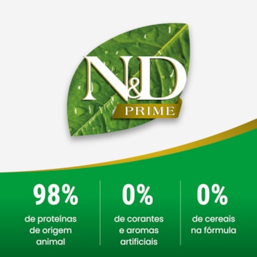Ração Seca Farmina N&D Prime para Cães Adultos de Raças Médias Sabor Frango e Romã 10,1Kg - imagem adicional