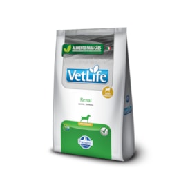 Ração Seca Farmina Vet Life Renal para Cães Adultos de Raças Mini e Pequenas 2Kg
