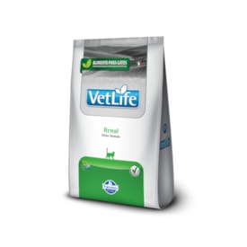Ração Seca Farmina Vet Life Renal para Gatos Adultos de Todas as Raças 400g