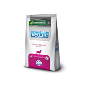 Ração Seca Farmina Vet Life Urinary Struvite para Cães Adultos de Todas as Raças 2Kg