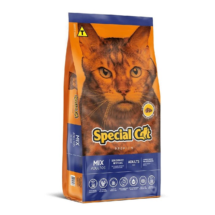 Ração Special Cat Mix Premium Gatos Adultos 3,0 kg