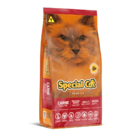 Ração Special Cat Premium Gatos Adultos Carne 