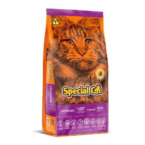 Ração Special Cat Premium Gatos Castrados 1,0 kg