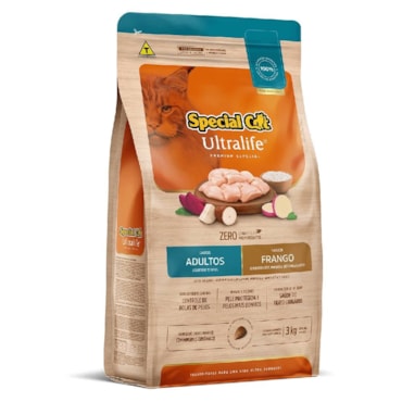 Ração Special Cat Ultralife Gatos Adultos Frango e Arroz