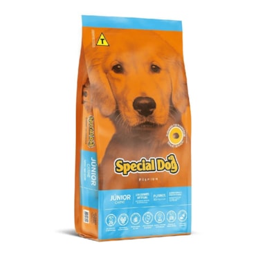 Ração Special Dog Junior Cães Filhotes Carne 3,0 kg