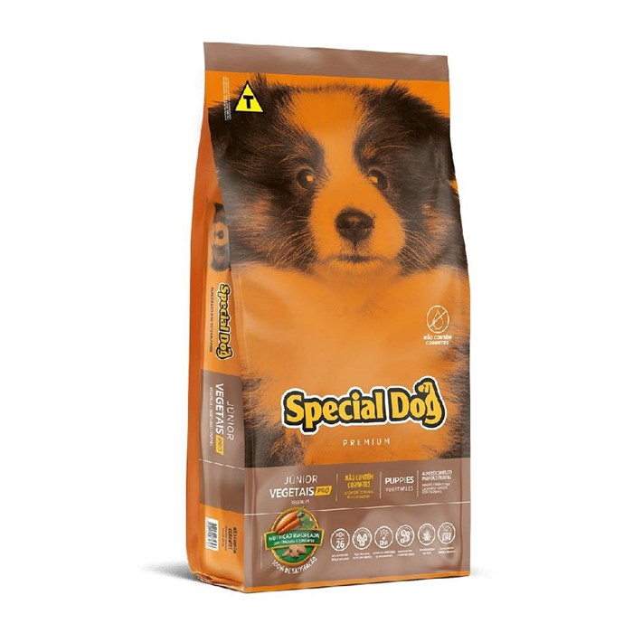 Ração Special Dog Júnior Vegetais Pró Cães Filhotes 10,1 kg