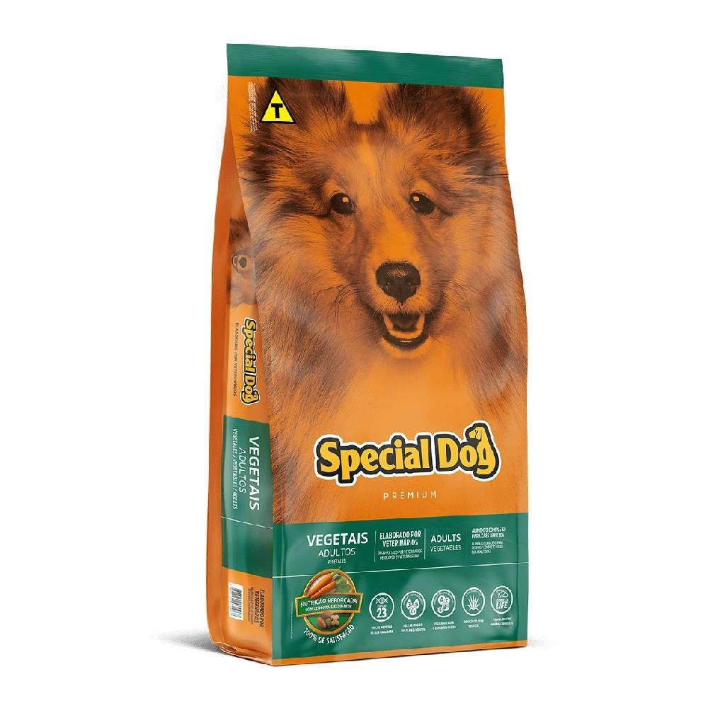 Ração Special Dog Premium Cães Adultos Vegetais Pro 15 KG