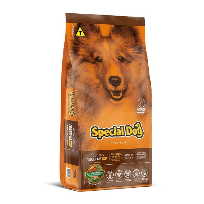 Ração Special Dog Premium Cães Adultos Vegetais Pro 10,1 kg