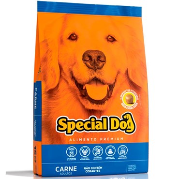 Ração Special Dog Premium sabor Carne para Cães Adultos